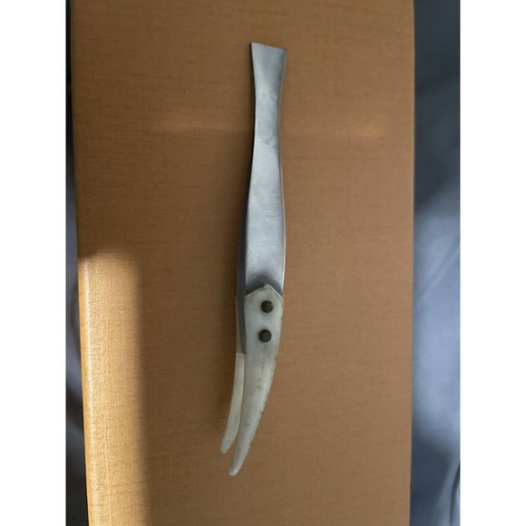 Vintage Ivory Tipped Tweezers - Picture 1 of 2